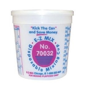 E-Z Mix 70032 Paint Mixing Cups 1 Quart - 100 Pack image