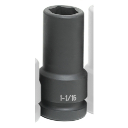 Grey Pneumatic 4034DT 1" Drive x 1-1/16" Extra Deep Thin Wall image