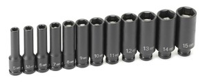 Grey Pneumatic 12 Piece 1/4