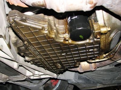 Nissan titan oil leak filter #9