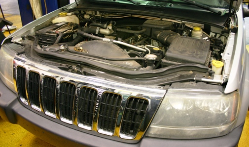 2003 Jeep Grand Cherokee 4.0 Liter Engine with a P1281 Code. This automotive 