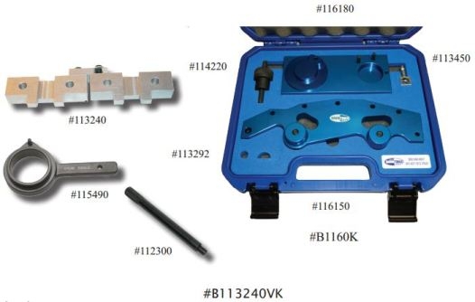 Baum B113240VK 6 cyl Single and Double Vanos Cam Alignment image