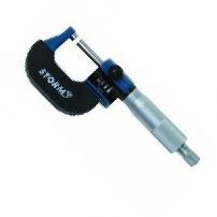 Central Tools 3M201 0-1 Inch Mechanical Digital Style Micrometer image