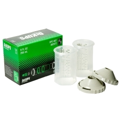 Devilbiss DPC-607 Dekups Reusable Sleeve & Lids - 9 OZ image