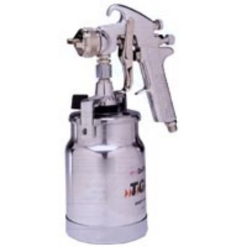 Devilbiss JGA-644 Spray Gun Suction 1.6mm Fluid Tip with Cap & Cup image