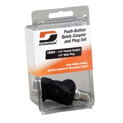 Dynabrade 76004 Push-Button Quick Coupler and Plug Set image