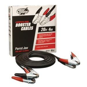 Coleman Booster Cables 08760 500 AMP 20' PARROT JAW CLAMPS image