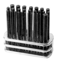 Fowler 72-482-028 Transfer Punch Set - 28 Pc. image