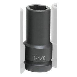 Grey Pneumatic 4036DT 1" Drive x 1-1/8" Extra Deep Thin Wall image