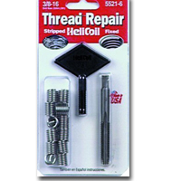 HeliCoil HEL5521-6 Thread Repair Kit for 3/8-16 x .562 Length - 12 Inserts image