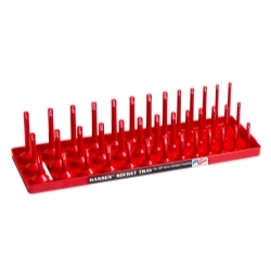 Hansen Global 38013 3/8" Drive Fractional 3 Row Socket Tray image