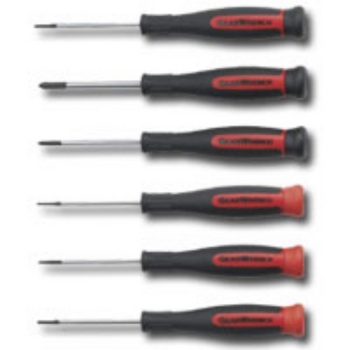 KD Tools 80055 Mini Phillips / Standard Slotted Screwdriver Set 6 pc image