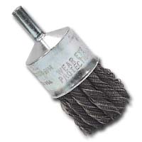 Lisle 14040 BRUSH WIRE END 1IN. .020 WIRE KNOTTED image