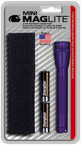Mag-Lite MAGM2A98H Mini MagliteŽ AA Flashlight with Holster - Violet image