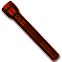 Mag-Lite MAGS2D036 Flashlight 2-Cell D, Red image