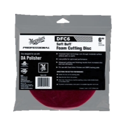 Meguiars DFC6 SOFT BUFF DA FOAM CUTTING DISC 6in image