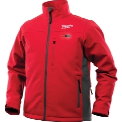 Milwaukee Electric Tools 202R-213X M12 HEATED TOUGHSHELL JACKET KIT 3X (RED) image