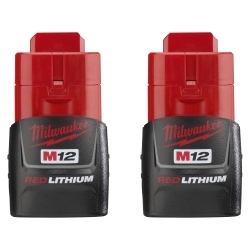 Milwaukee Electric Tools 48-11-2411 M12 REDLITHIUM Compact Battery 2 Pack image