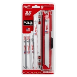 Milwaukee Electric Tools 49-22-1110 Milwaukee 10-Piece SAWZALL General Purpose B image