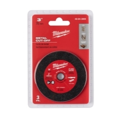 Milwaukee Electric Tools 49-94-3000 Milwaukee 3-Pack, 3" Metal Cut Off Whee image