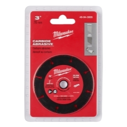Milwaukee Electric Tools 49-94-3005 Milwaukee 3 in. Carbide Abrasive Cut Off Bla image