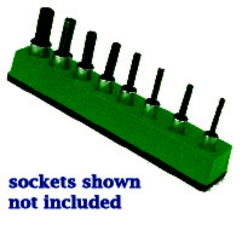 Mechanics Time Saver 386 SOC HOL 3/8U MAG DK GREEN image