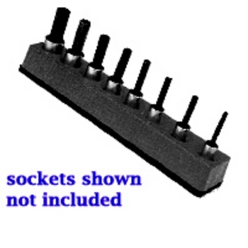 Mechanics Time Saver 388 SOC HOL 3/8U MAG BLACK image