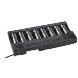 Streamlight 20224 18650 Battery 8-unit Bank Charger (w/batteries) image