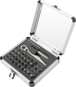 Sunex SUN9726 38 Pc. Mini Ratchet and Bit Set image