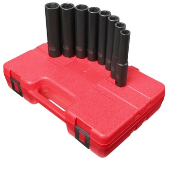 Sunex 2848 1/2 DR EXTRA EXTRA DEEP SAE 8PC image
