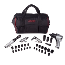 Sunex SX231PBAGPR3 4 Pc Air Tool Kit with Impact Sockets image