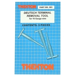 Thexton 583 Deutsch Terminal Removal Tools for 16 gauge wire image