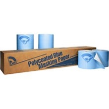 US Chemical 38012 Polycoated Blue Masking Paper 3-12