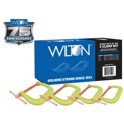 Wilton 11114 Spark-Duty 400CS Hi-Vis C-Clamp Kit image