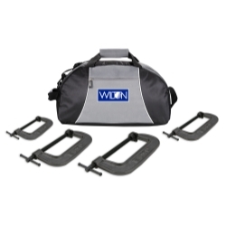 Wilton 4PC540CL Wilton 4pc 540A Series C-Clamp Kit with Duffle Bag image