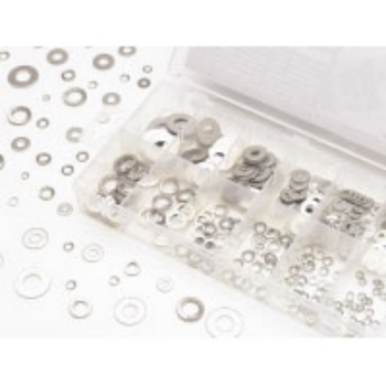 Wilmar W5216 350 Pc. Lock & Flat Washer Hardware Kit image