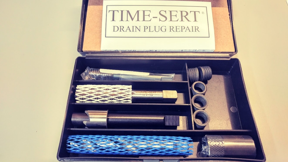 TIME-SERT 0121C Oil Drain Plug Thread Repair for Aluminum image